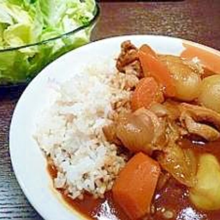 まるごと新じゃが 新玉ねぎのチキンカレー レシピ 作り方 By Mcmasky 楽天レシピ